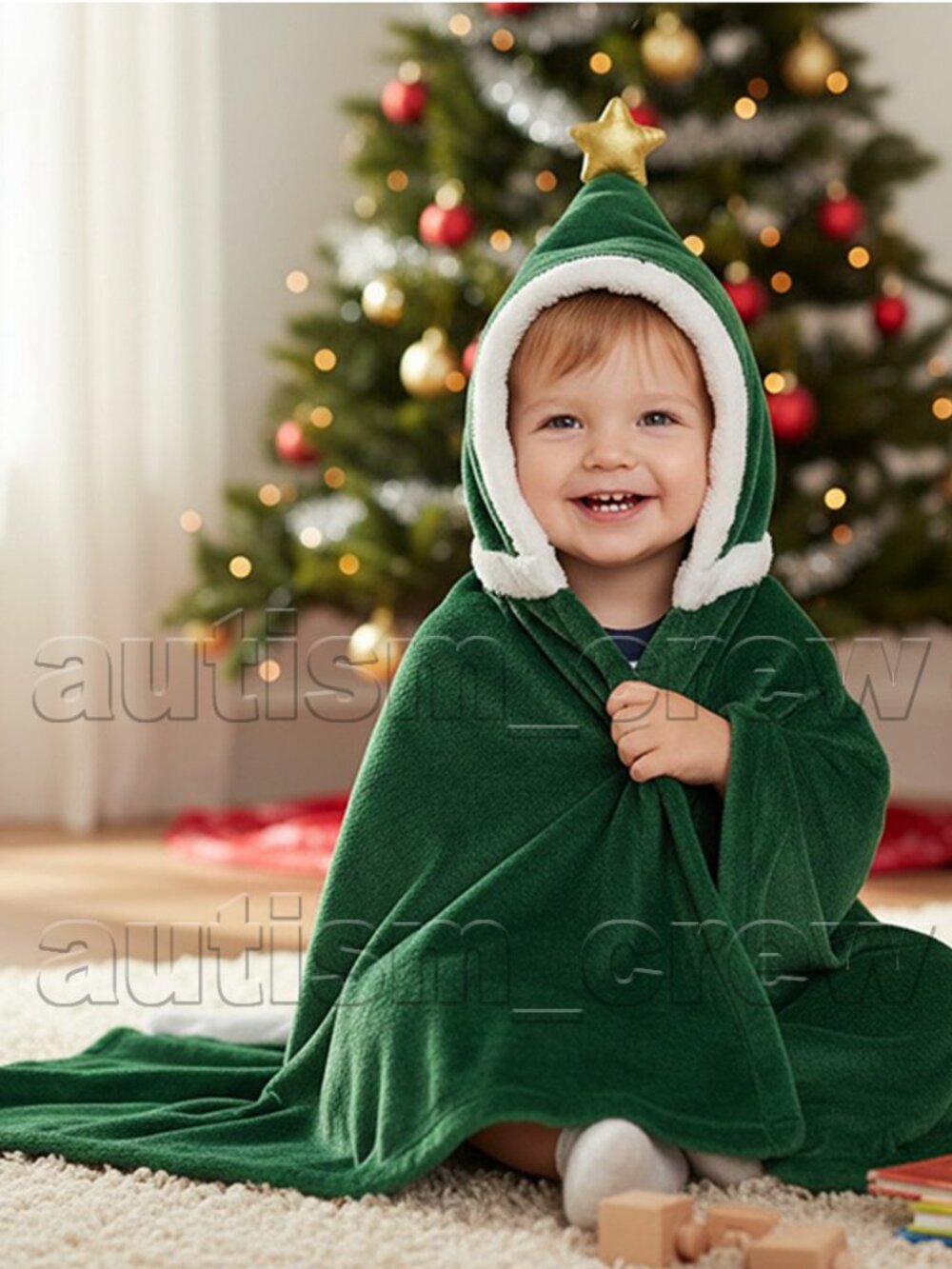 2/$20 💥🆕 Bullseye's Playground Hooded Wrap Around Blanket | 50" x 30" | 6904